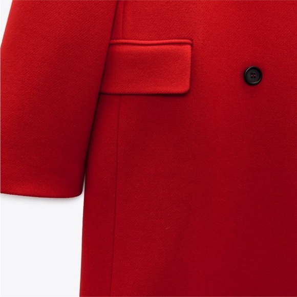 NWT ZARA WOOL BLEND MENSWEAR COAT - Picture 9 of 14
